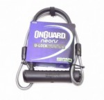 Cadeado U-Lock com cabo Onguard - Neon 8154