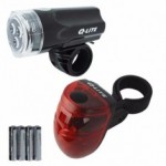 Farol Ql-261+vista Light Ql-262 3led Dianteiro + Traseiro