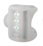 Luz Dianteira Knog Gekko Transparente