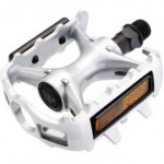 Pedal de Alumínio Rosca 1/2 com Esferas e Refletor - Wellgo LU93