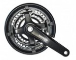 Pedivela Shimano Fc-ty701 28/38/48 Alumíno Preta